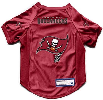Littlearth NFL Tampa Bay Buccaneers Stretch Pet Jersey, Team Color, Large