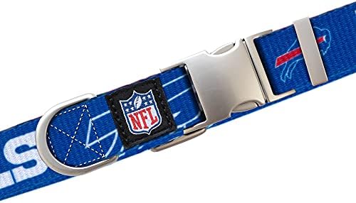 Littlearth NFL Detroit Lions Pet Premium Collar, Team Color, Small