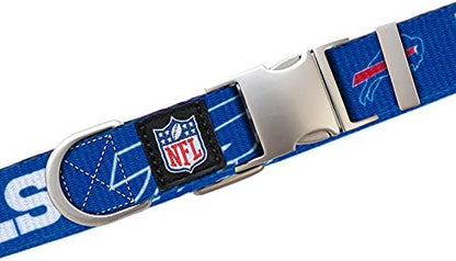 Littlearth NFL Detroit Lions Pet Premium Collar, Team Color, Small