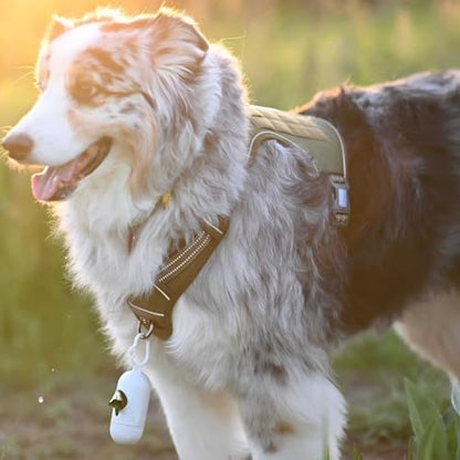 AUROTH Tactical Dog Harness for Large Dogs No Pull Adjustable Pet Harness Reflective K9 Working Training Easy Control Pet Vest Military Service Dog Harnesses