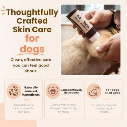 Natural Dog Company Skin Soother Dog Balm, 2oz Tin + 0.15oz Stick