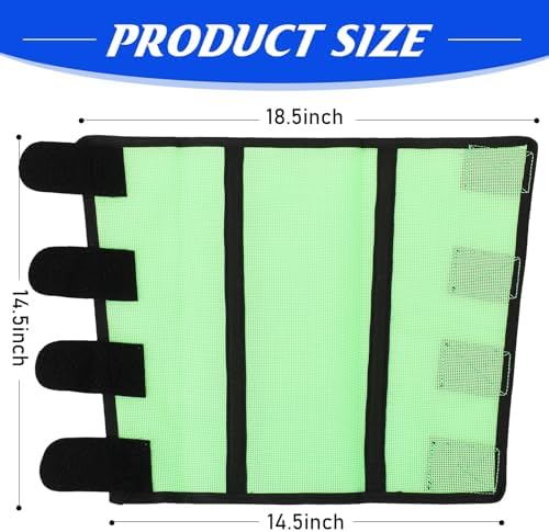 8 Pcs UV Mesh Horse Fly Boots
