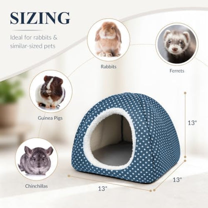 Rabbit Hideout Large Bunny Bed Washable Rabbit House
