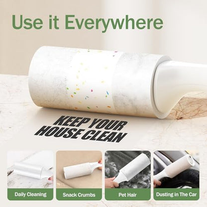 Lint Roller 3 Pack for Pet Hair, 300 Sheets, 3 Handles