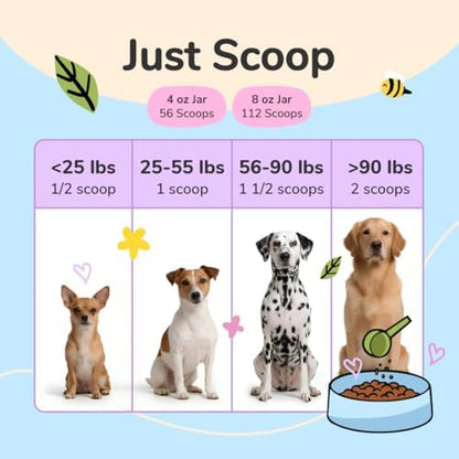 kin+kind Skin and Coat Supplement for Dogs & Cats – Natural Vitamin Supplements with Organic Ingredients for Shiny Fur, Moisturized Skin & Overall Pet Wellness – Dog Essentials & Cat Essentials – 8oz