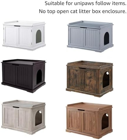 unipaws Cat Bed for Kitty or Small Dogs, Pet Bed with Removable Cover