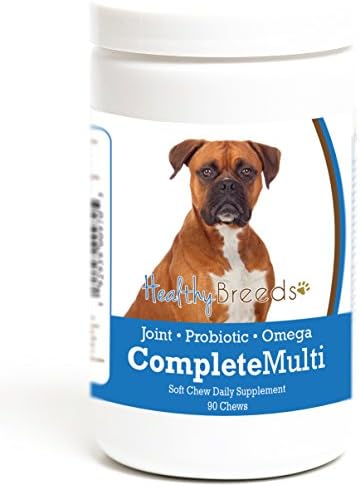 Healthy Breeds Boxer All in One Multivitamin Soft Chew 90 Count