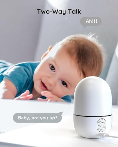 VIRTAVO Pet Camera Indoor No Subscription 2 Pack, for Dog Cat Baby