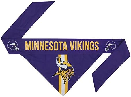Littlearth NFL Reversible Pet Bandana - Officially Licensed Teams, Sizes XS to XL