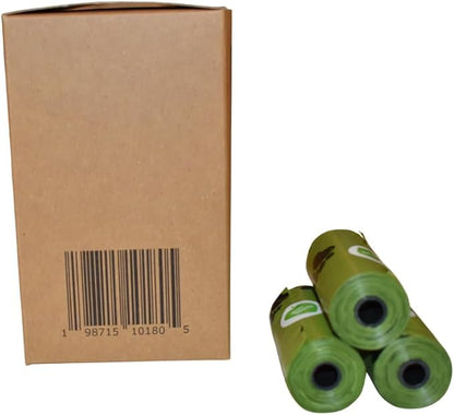 Chico's Choice 240 Count Dog Poop Bags – Leakproof, Eco-Friendly Biodegradable Dog Waste Bags, Standard Size for All Dogs