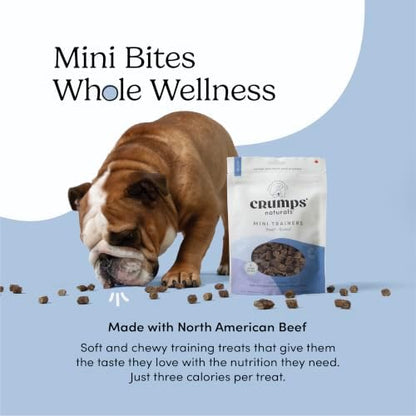 Crumps' Naturals Mini Trainers Semi Moist Beef 4.7oz