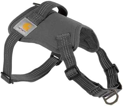 Carhartt Nylon Duck No Pull Dog Harness Gravel M