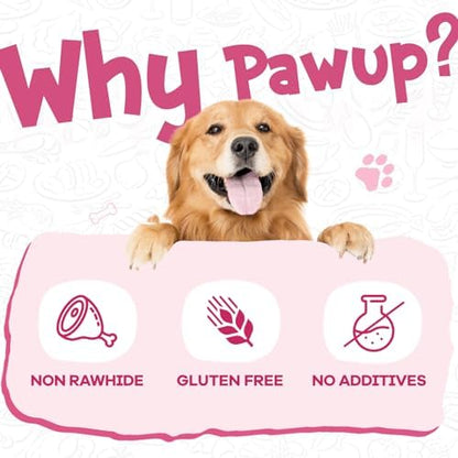 PAWUP Duck Wrapped Bones Dog Treats, 12.5 oz