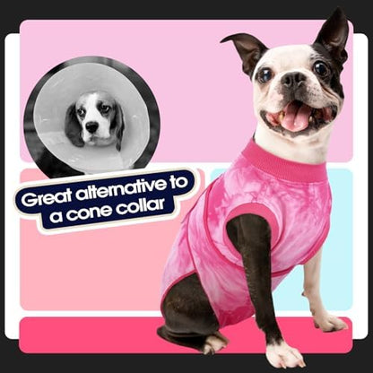 FUAMEY Dog Surgery Suit, Surgical Suit for Dogs, Dog Onesie for Surgery