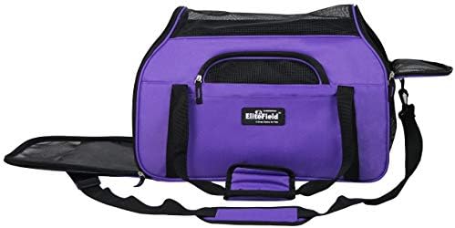 EliteField Soft-Sided Pet Carrier for Cats & Small Dogs (3-Year Warranty)