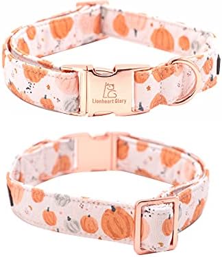 Lionheart glory Premium Dog Collars, Bowtie Dog Collar, Adjustable Heavy Duty Halloween Dog Collar with Bow for Small Dogs