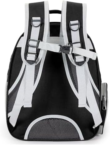 Cat Backpack Carrier Bubble Carrying Bag (Black)