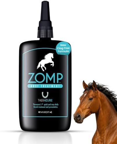 Zomp Liquid Hoof Thrush and White Line Treatment for Horses: Effective for Thrush Relief and Prevention on All Hooved Animals