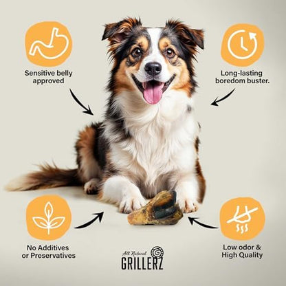 Grillerz Pork Knee Bone, Rawhide-Free, 1 Count