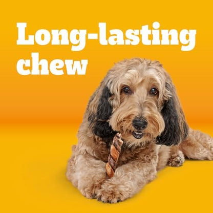 Pedigree Twisty Chews Medium/Large Dog Treats, Chicken & Beef, 16 Count