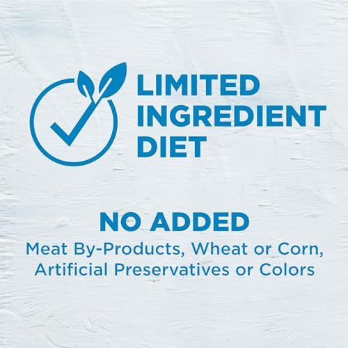 Wellness Simple Limited Ingredient Adult Dry Dog Food, Grain Free Kibble, Sensitive Stomach, Skin & Coat Support, Natural, Chicken Free, Salmon and Potato Recipe, 40 lb Bag
