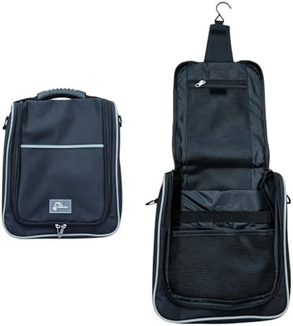 Horse Shoe Bag Heavy Duty Tack Storage with Hook Mesh Pockets