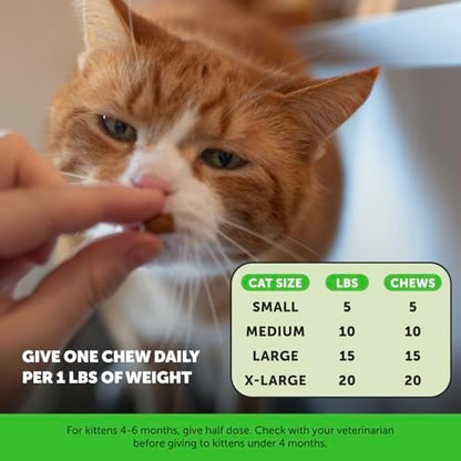 Pet Honesty Vet Recommended Cat Urinary Supplement Crunchy Chews, 30ct