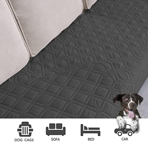 Ameritex Waterproof Dog Bed Blankets Cover for Bed Couch Sofa Reversible