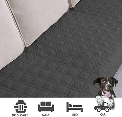 Ameritex Waterproof Blanket Reversible Dog Bed Cover Pet Blanket for Furniture Bed Couch Sofa