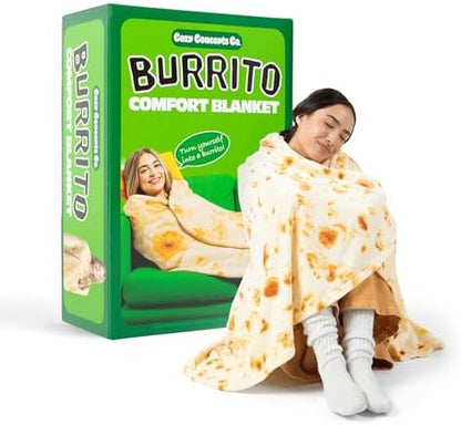 WHAT DO YOU MEME? Cozy Concepts Co. Burrito Comfort Blanket by Relatable