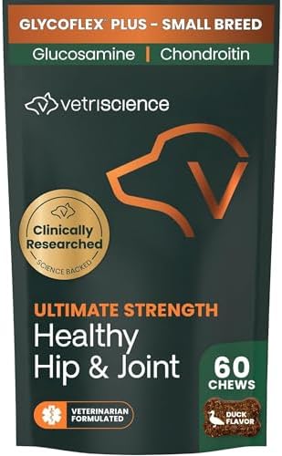 VetriScience Ultimate Strength Healthy Hip & Joint for Small Dogs, 60 Count