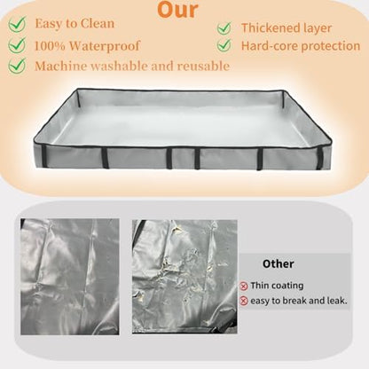 DZWLKJ Guinea Pig Cage Liner, Waterproof and Washable Base, 28"X42"