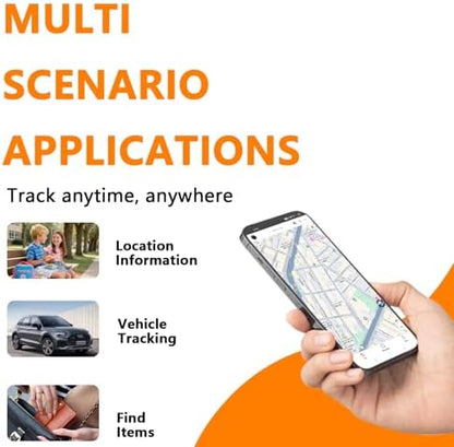 2026 New Model Mini GPS Tracker for Vehicles,No Subscription No Monthly Fee Portable Real-Time Tracking GPS Tracker for Car Kids Dogs Trucks GPS Tracking Device