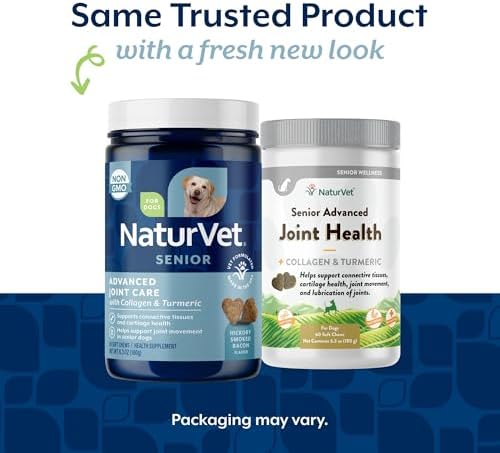 NaturVet Senior Advanced Joint Health Dog Supplement - 60 Ct