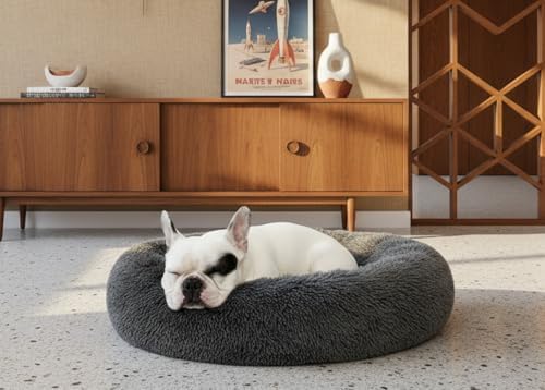 The Dog’s Bed Calming Donut Dog Bed, with Removable Zip Cover