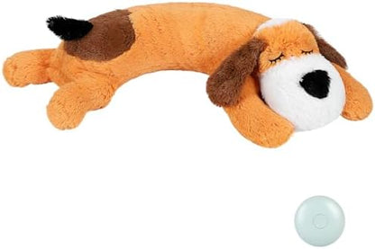 WEOK Heartbeat Puppy for Dogs-for Separation Anxiety Relief, Heartbeat Stuffed Animal Anxiety Calming Behavioral Aid Plush Toy for Dogs Cats Pets