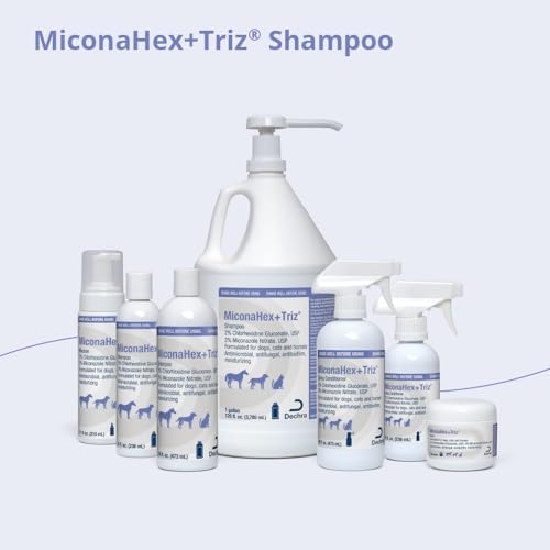 MiconaHex+Triz Shampoo for Dogs, Cats and Horses, Gallon