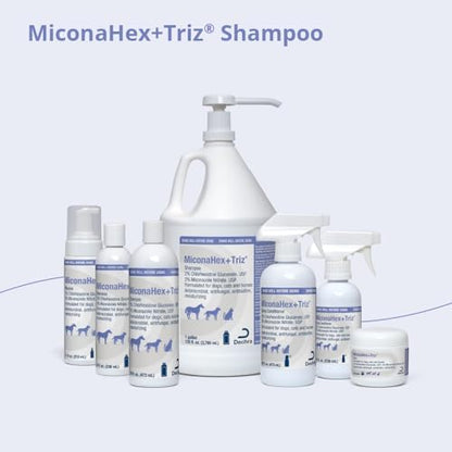 MiconaHex+Triz Shampoo for Dogs, Cats and Horses, 16 oz, Unscented