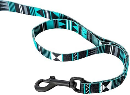 Wolfgang React Dog Leash Westernsky Print Large