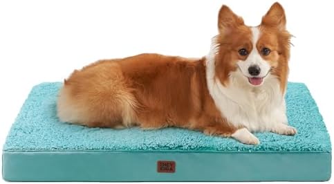 EHEYCIGA Orthopedic Dog Bed Large with Removable Washable Cover, 35x23