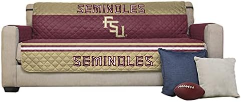 Pegasus Sports NCAA Microfiber Furniture Protector Cover with Elastic Straps
