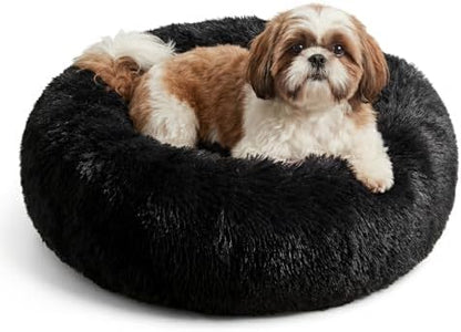 nononfish Comfortable Dog Bed for Small Dogs,Soft Donut Pet Bed