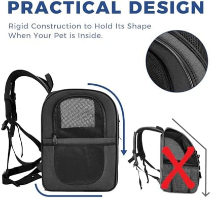Apollo Walker Cat Carrier Backpack for Small Dogs and Cats Up to 18 lb