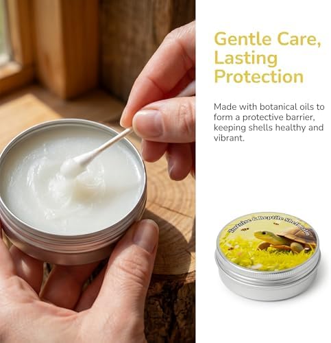 Reptile Shell Care Balm, 3.5 Oz Tortoise Lizard Turtle Shell Moisturizer
