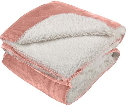 PETMAKER Dog Blanket, Pink, 80” x 100”