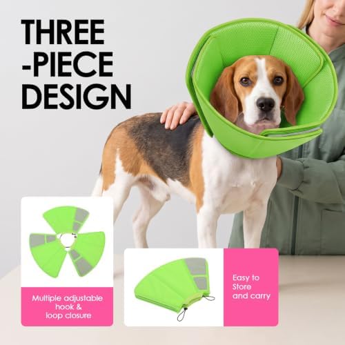 AOFITEE Soft Dog Cone Collar Anti-Lick, Dog Cone Alternative After Surgery