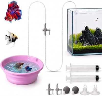 Drip Acclimation Kit for Shrimp and Fish, Slow Drip Aquarium, 2 PCS