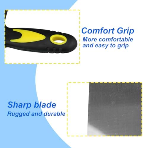 Cunguv Large Pigeon Droppings Scraper Bird Poop Remover Stainless Steel Bird Droppings Cleaning Scraper