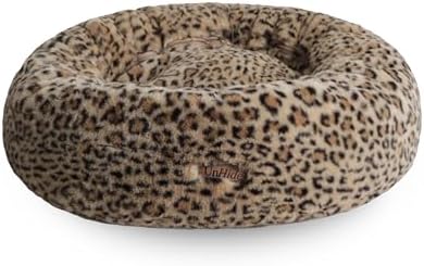 UnHide Floof Pet Bed, Extra Soft Dog Bed with Removable Faux Fur Cover
