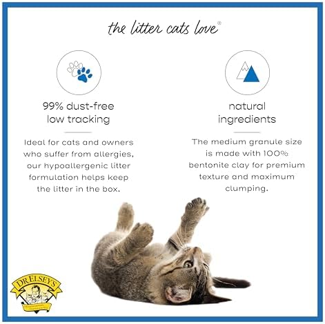 Dr. Elsey's Ultra Unscented Clumping Clay Cat Litter 18 lb Bag